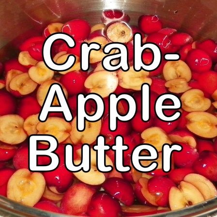 Canning Crab Apple Butter :: Pen Pals and Cookin' Gals